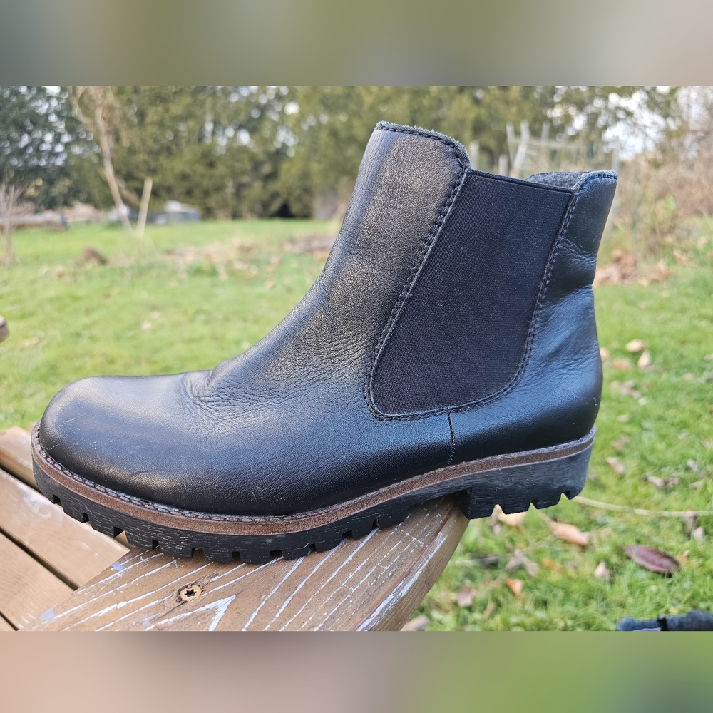 Rieker Payton Boots, Size 41 Black
